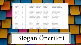markanız için akılda kalıcı ve çekici slogan bulurum