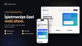 işletmenize özel hızlı ve mobil uyumlu web sitesi kodlarım