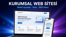 mobil uyumlu kurumsal web sitesi yaparım