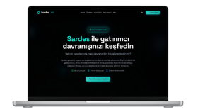Sardes – Ürün Lansmanı Landing Page