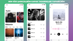 şarkınız/albümünüz için kapak tasarımı yapabilirim