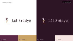 Konsept: Lâl Stüdyo — Logo ve Kimlik