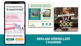 E-Ticaret için Reklam Görseli Tasarımı