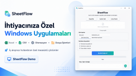 ihtiyacınıza özel masaüstü uygulama geliştiririm