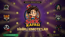 Kick ve Twitch kanalınıza özel profesyonel emote tasarlarım