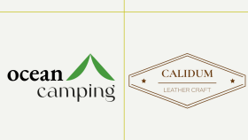 ocean camping logo tasarımı