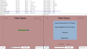Yılan Oyunu - C#