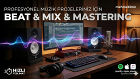 istediğiniz tarzda profesyonel beat ve altyapı yaparım
