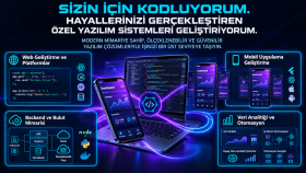 modern ve profesyonel web siteleri geliştiriyorum