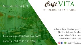 cafe vita kartvizit