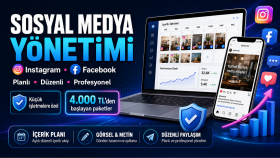 İşletmeniz için temel sosyal medya yönetimi yapabilirim