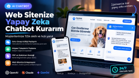 web sitenize yapay zeka destekli chatbot kurarım