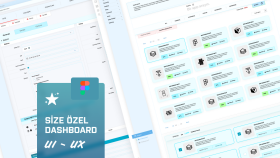 kişiye özel dashboard tasarımları hazırlarım