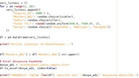 python ile excel ve pdf veri otomasyonu yapıyorum