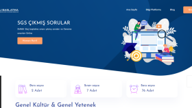 Online Test uygulaması Web Uygulama