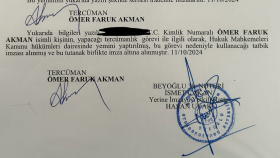 Çevirmenlik Belgesi