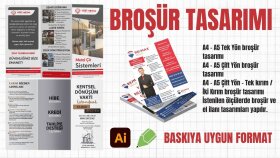 firmanız için uygun broşür ve el ilanı tasarımı yapabilirim
