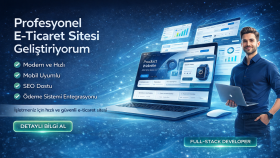 profesyonel e ticaret siteleri geliştiriyorum