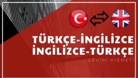 İngilizce-Türkçe Türkçe-İngilizce çeviri yapıyorum