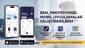 sizin için profesyonel mobil uygulamalar geliştirebilirim