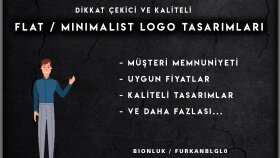 sizlere dikkat çekici minimalist logolar tasarlayabilirim