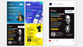 Eğitim Kurumları İçin Sosyal Medya Post Tasarımları