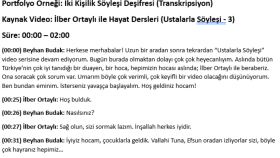 Beyhan Budak & İlber Ortaylı | Özel Söyleşi