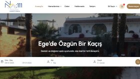 Bodrum No111 Butik Otel İçin Şık Bir Web Sitesi Yaptık