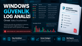 Windows Güvenlik Log Analizi | Örnek Laboratuvar Çalışması