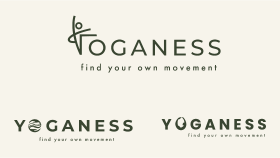  Yoganess – Yoga & Wellness Logo Tasarımı