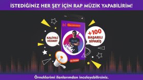 istediğiniz şey için rap müzik yapabilirim