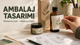 markanıza özel ambalaj ve etiket tasarımı yapıyorum