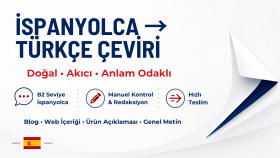 i̇spanyolca metinlerinizi türkçeye çevirebilirim