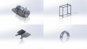 SolidWorks ile çizim yaparım