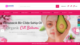 Kozmetikbutik.com için yapılan Eticaret sitesi