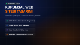 işletmeniz için müşteri kazandıran web siteleri tasarlarım