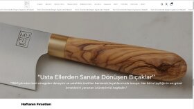 İkas Alt Yapısı İle Müfit Bıçak E-Ticaret Web Sitesi