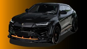 Lamborghini Urus İllüstrasyon