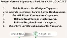 butik işletmelere özel dijital reklam hizmeti veriyorum