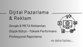 markanıza özel profesyonel olarak dijital reklam verebilirim