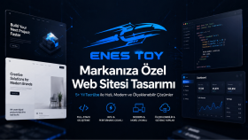 5+ yıl tecrübeyle, markanıza özel web siteleri tasarlıyorum