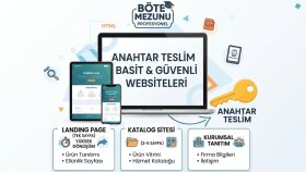 işletmeniz için anahtar teslim web sitesi yaparım