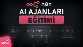 n8n ve ai ajanları ile uygulamalı otomasyon dersleri veririm