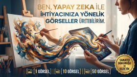  yapay zeka ile ihtiyacınıza yönelik görseller üretebilirim