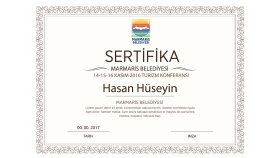 Sertifika Tasarımları