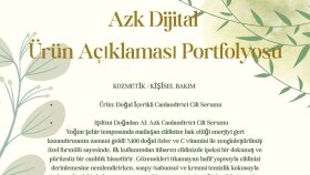 Azk Dijital — Ürün Açıklaması Portfolyosu