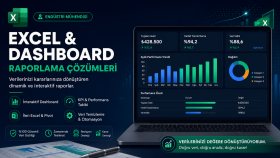 Excel verilerinizi düzenleyerek kullanıma hazırlarım