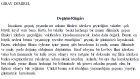 Deneme Yazısı