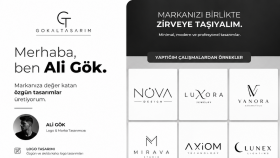 modern ve minimal logo tasarımı yapabilirim