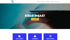 Kibar İnşaat Web Sitesi